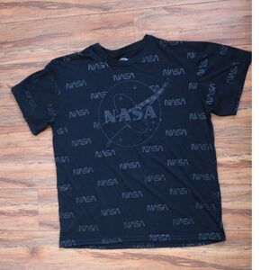 NASA Unisex black t shirts sz 2XL
